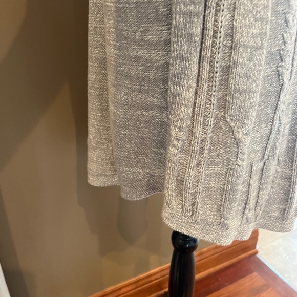 Style & Co. Gray & White Turtleneck Chunky Knit Tunic Sweater, Size XL - Picture 8 of 13